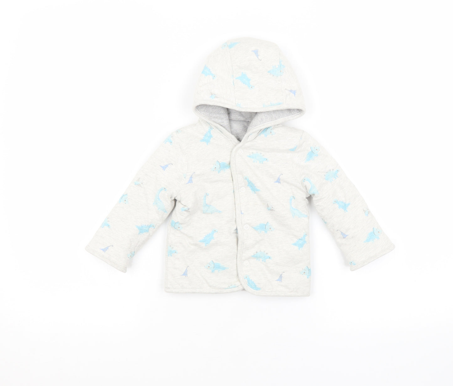 George Baby Grey   Parka Coat Size 3-6 Months