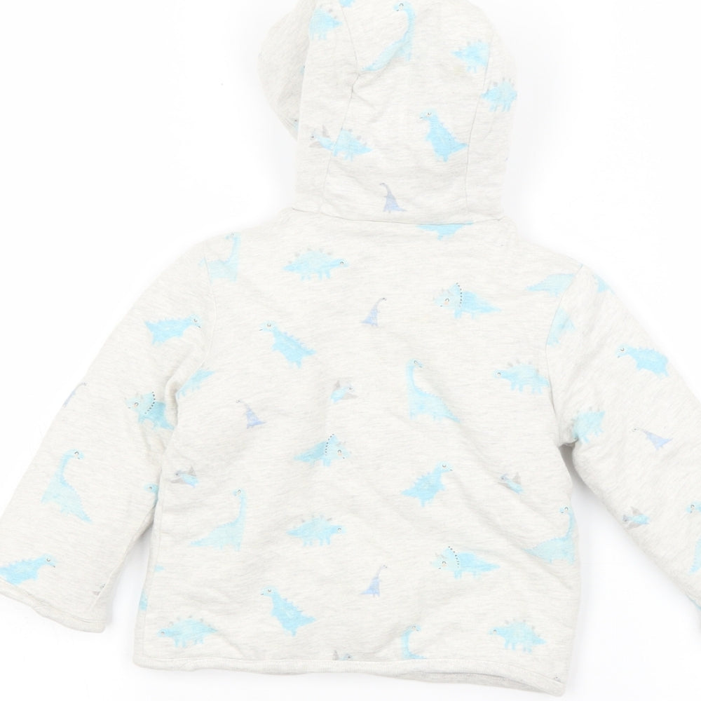 George Baby Grey   Parka Coat Size 3-6 Months