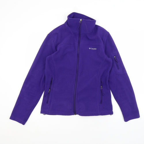 Columbia Womens Purple   Full Zip Jumper Size S