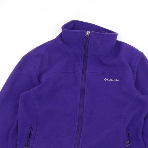 Columbia Womens Purple   Full Zip Jumper Size S