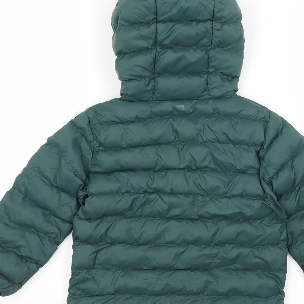 Mountain Warehouse Boys Green   Puffer Jacket Coat Size 2-3 Years