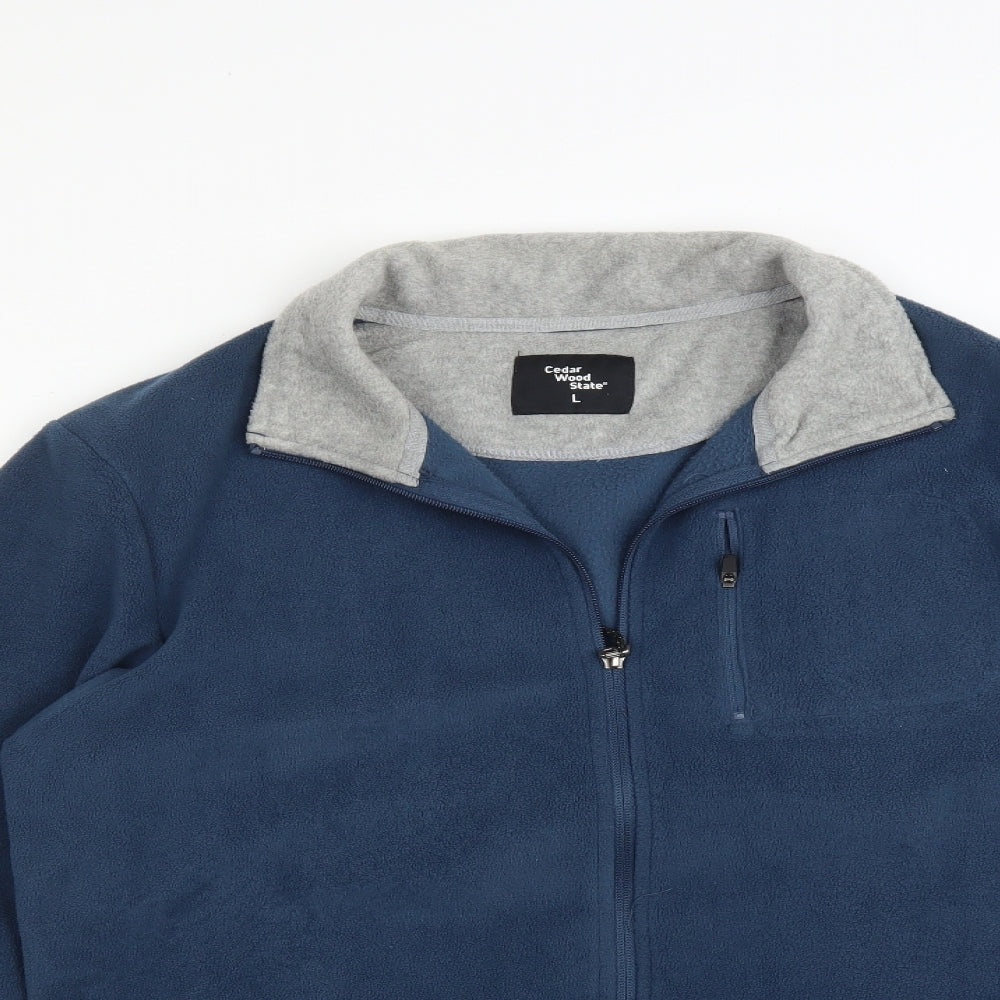 Cedar Wood State Mens Blue   Jacket  Size L