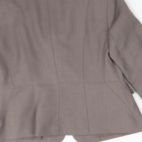 THE COLLECTION Womens Grey   Jacket Suit Jacket Size 10
