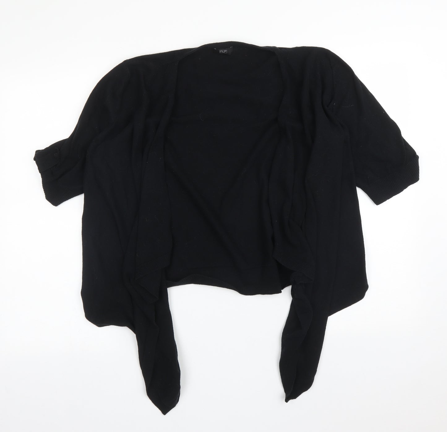 F&F Womens Black   Cardigan Jumper Size 16