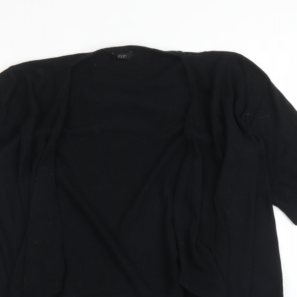 F&F Womens Black   Cardigan Jumper Size 16