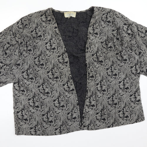 Peacocks Womens Multicoloured Paisley  Cardigan Jumper Size M