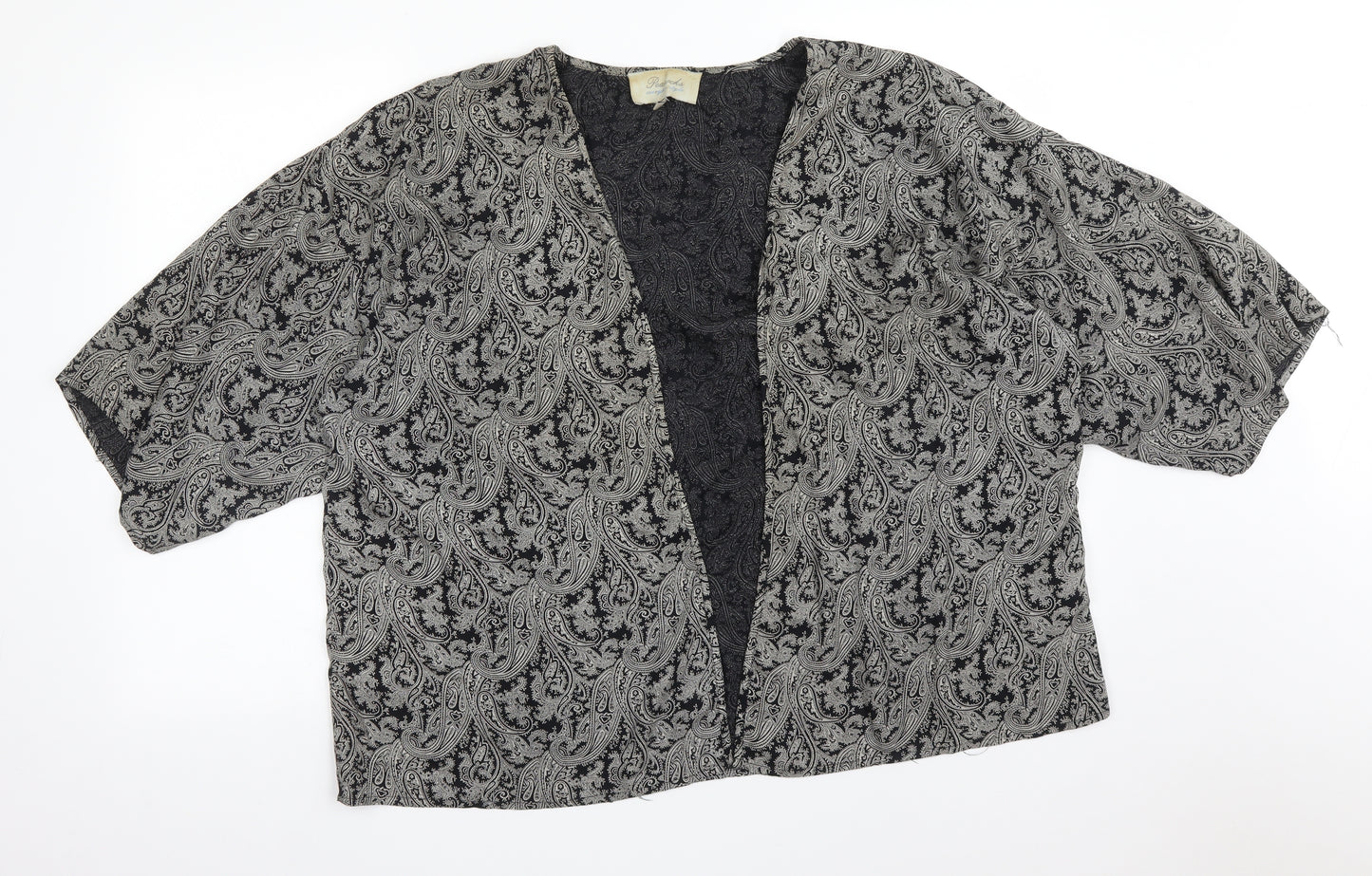 Peacocks Womens Multicoloured Paisley  Cardigan Jumper Size M