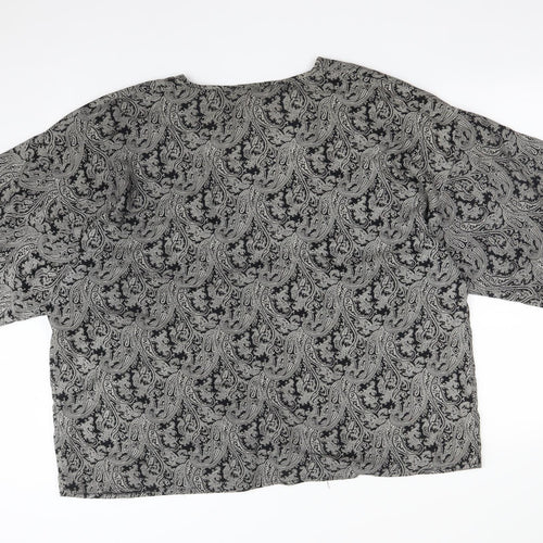 Peacocks Womens Multicoloured Paisley  Cardigan Jumper Size M