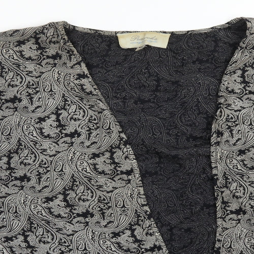 Peacocks Womens Multicoloured Paisley  Cardigan Jumper Size M