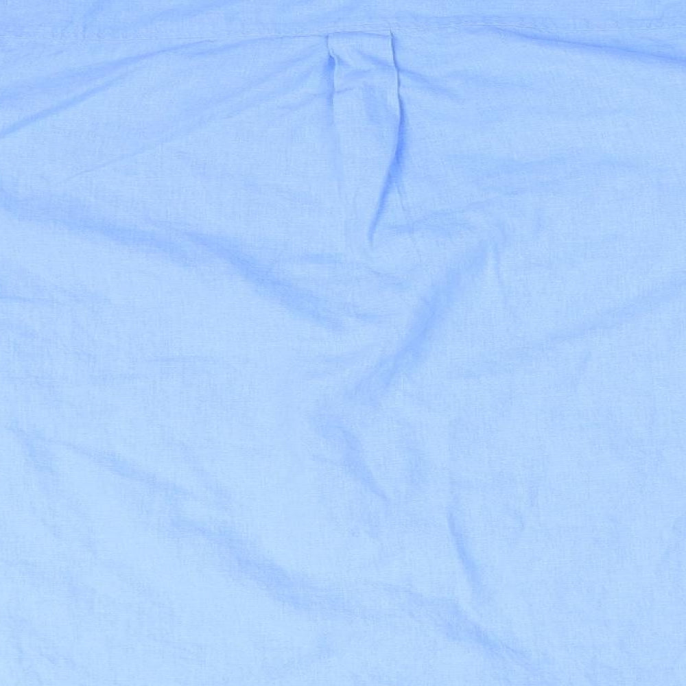 George Womens Blue   Basic Button-Up Size 14