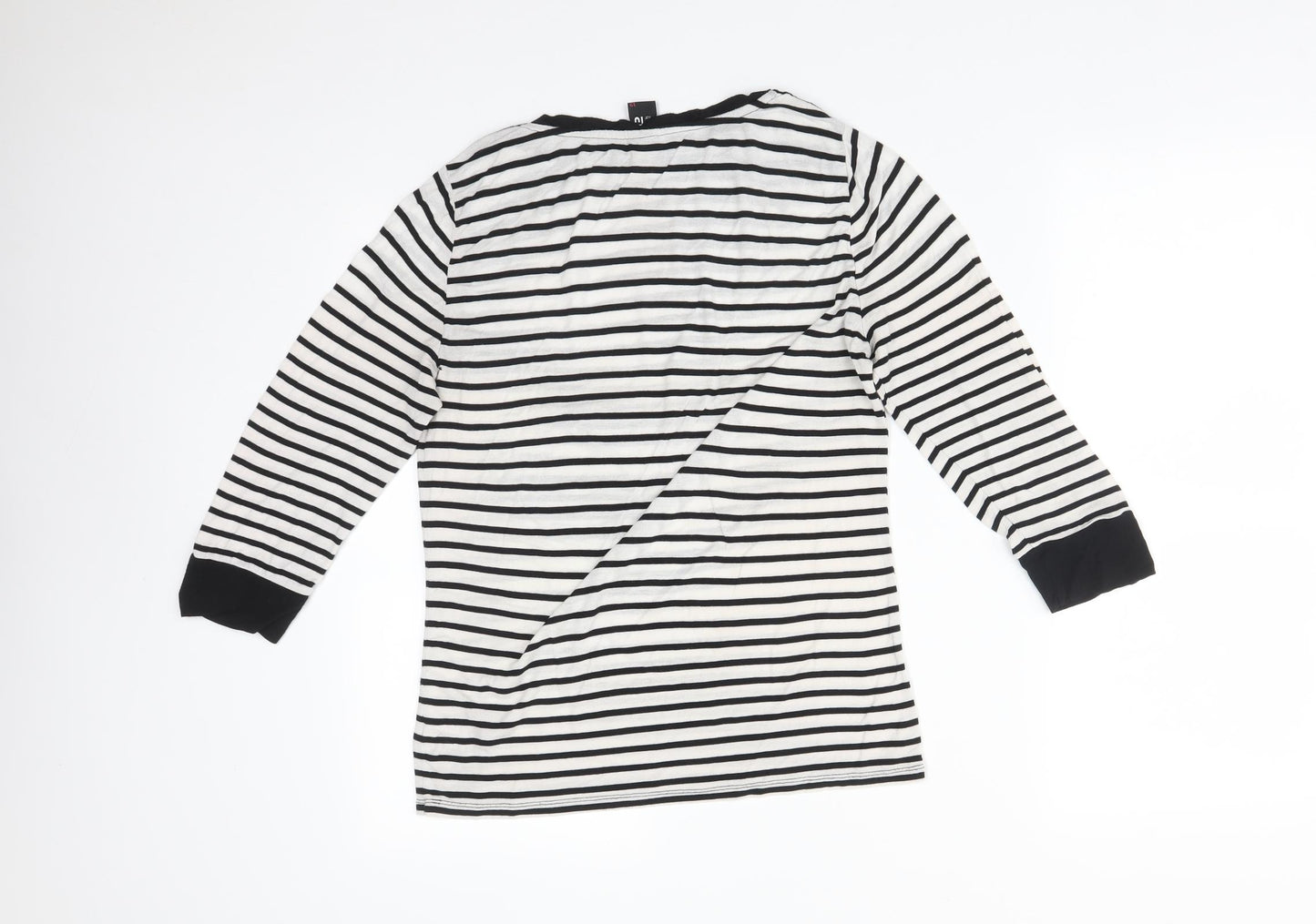 TU Womens Multicoloured Striped  Basic T-Shirt Size 12