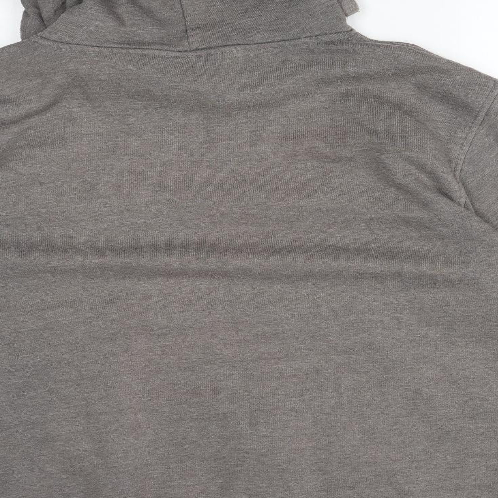Animal Mens Grey   Pullover Hoodie Size 2XL