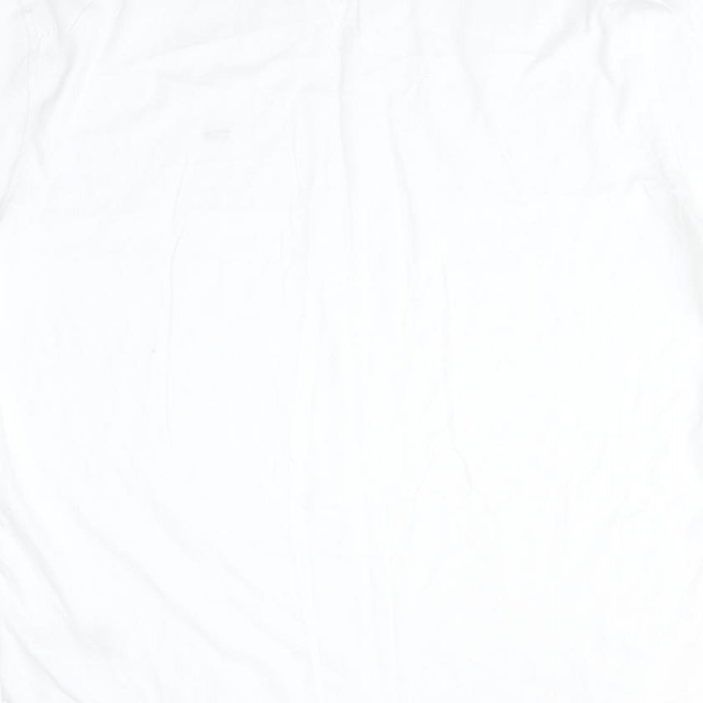 TOMMY JEANS Mens White    T-Shirt Size L