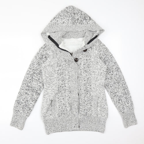 Preworn Womens Multicoloured   Full Zip Hoodie Size S
