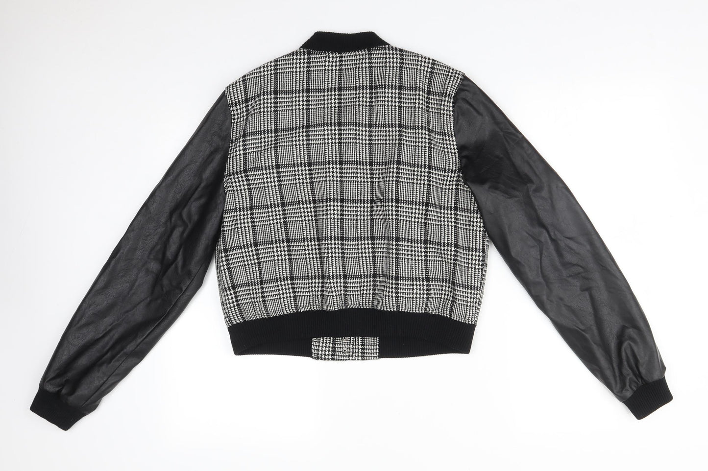 PARISIAN Womens Multicoloured Houndstooth  Overcoat Coat Size 12