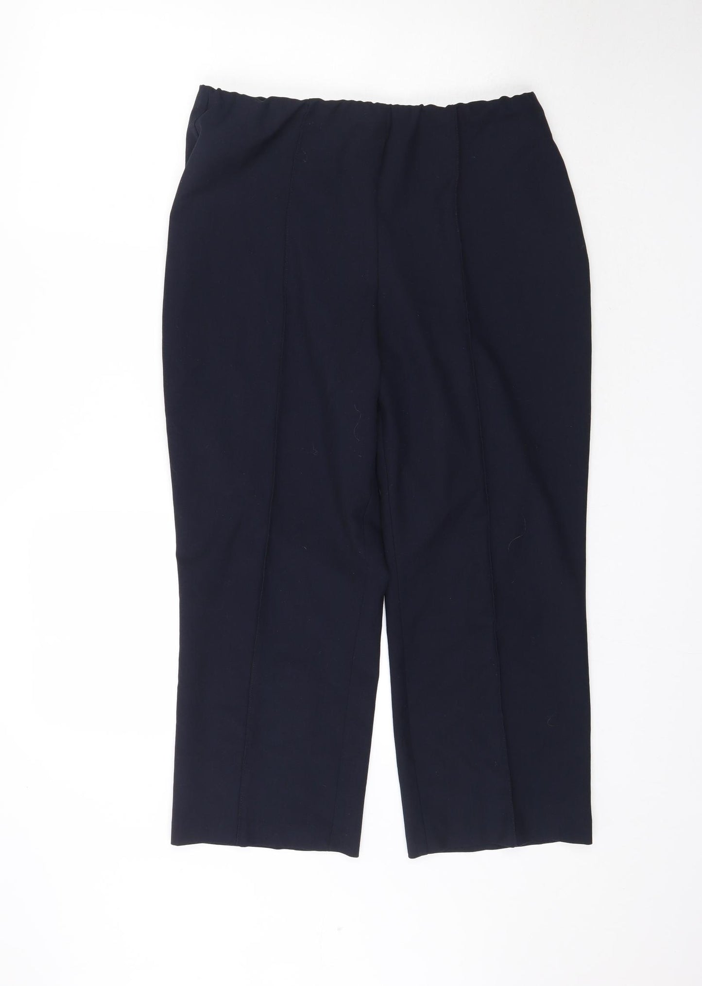 Bonmarché Womens Blue   Trousers  Size 14 L26 in