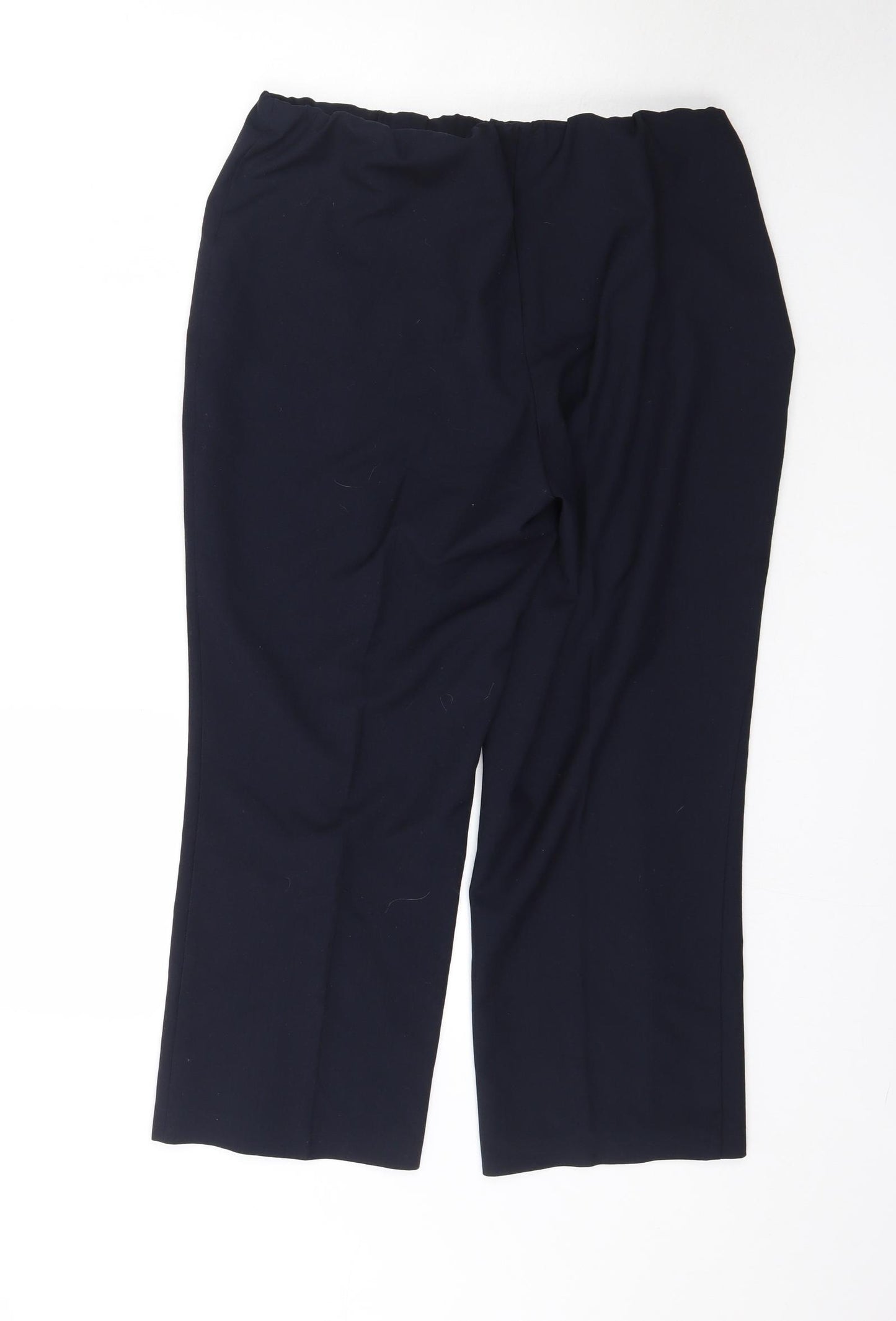Bonmarché Womens Blue   Trousers  Size 14 L26 in