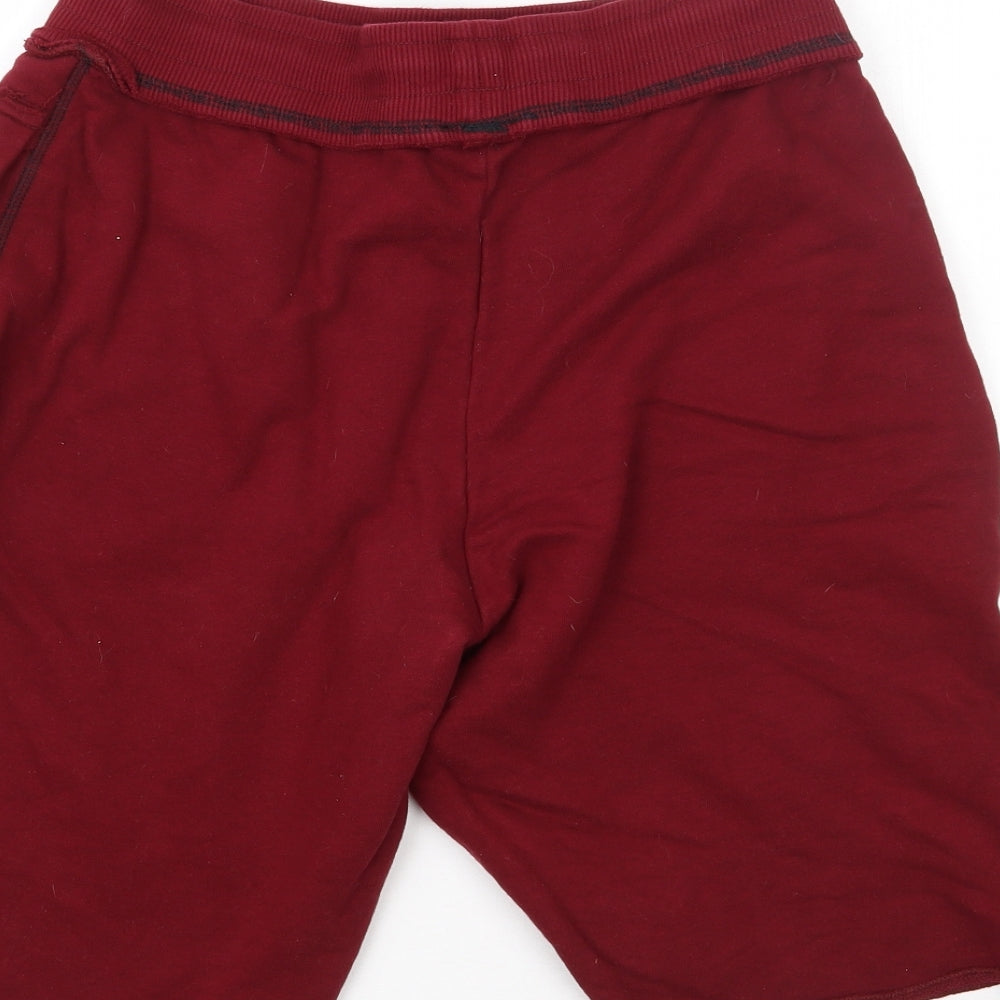 Xplosive Mens Red   Sweat Shorts Size L