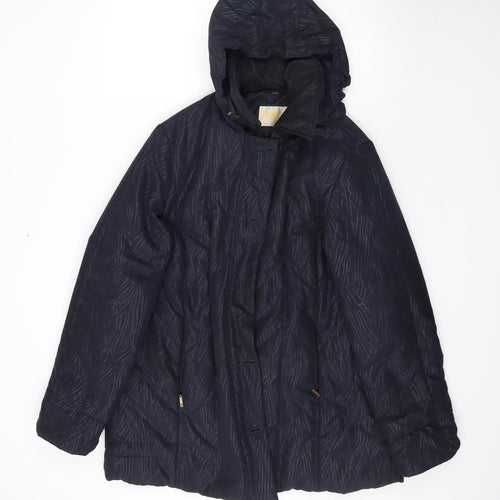 River Oak Womens Blue   Jacket  Size L