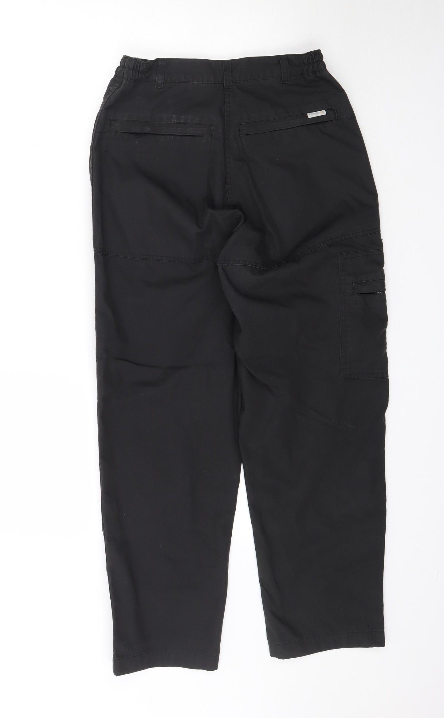 Regatta Womens Black   Cargo Trousers Size 10 L28 in