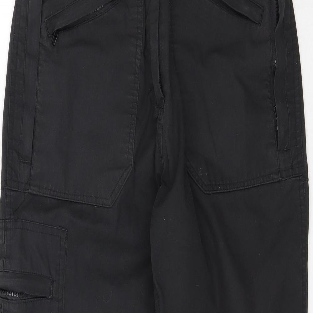 Regatta Womens Black   Cargo Trousers Size 10 L28 in