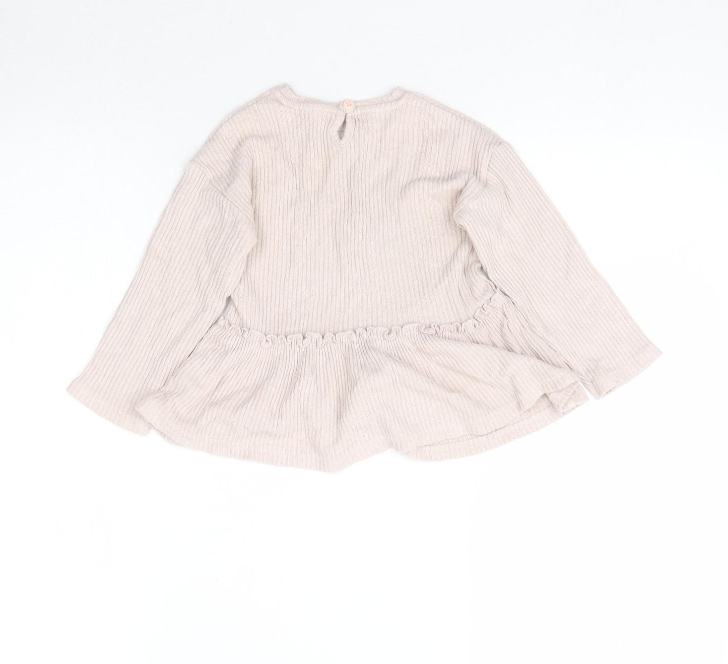 George Girls Pink   Basic T-Shirt Size 18-24 Months  - I love you more