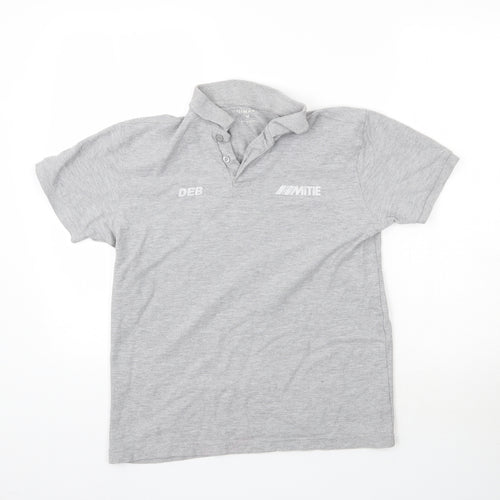 Primark Mens Grey    Polo Size M