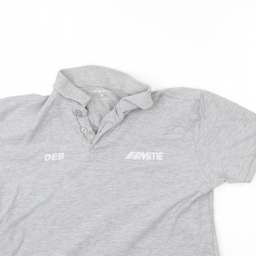 Primark Mens Grey    Polo Size M