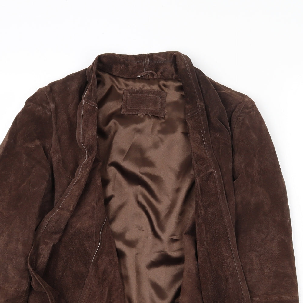 Preworn Womens Brown   Jacket  Size 16  - Waterfall