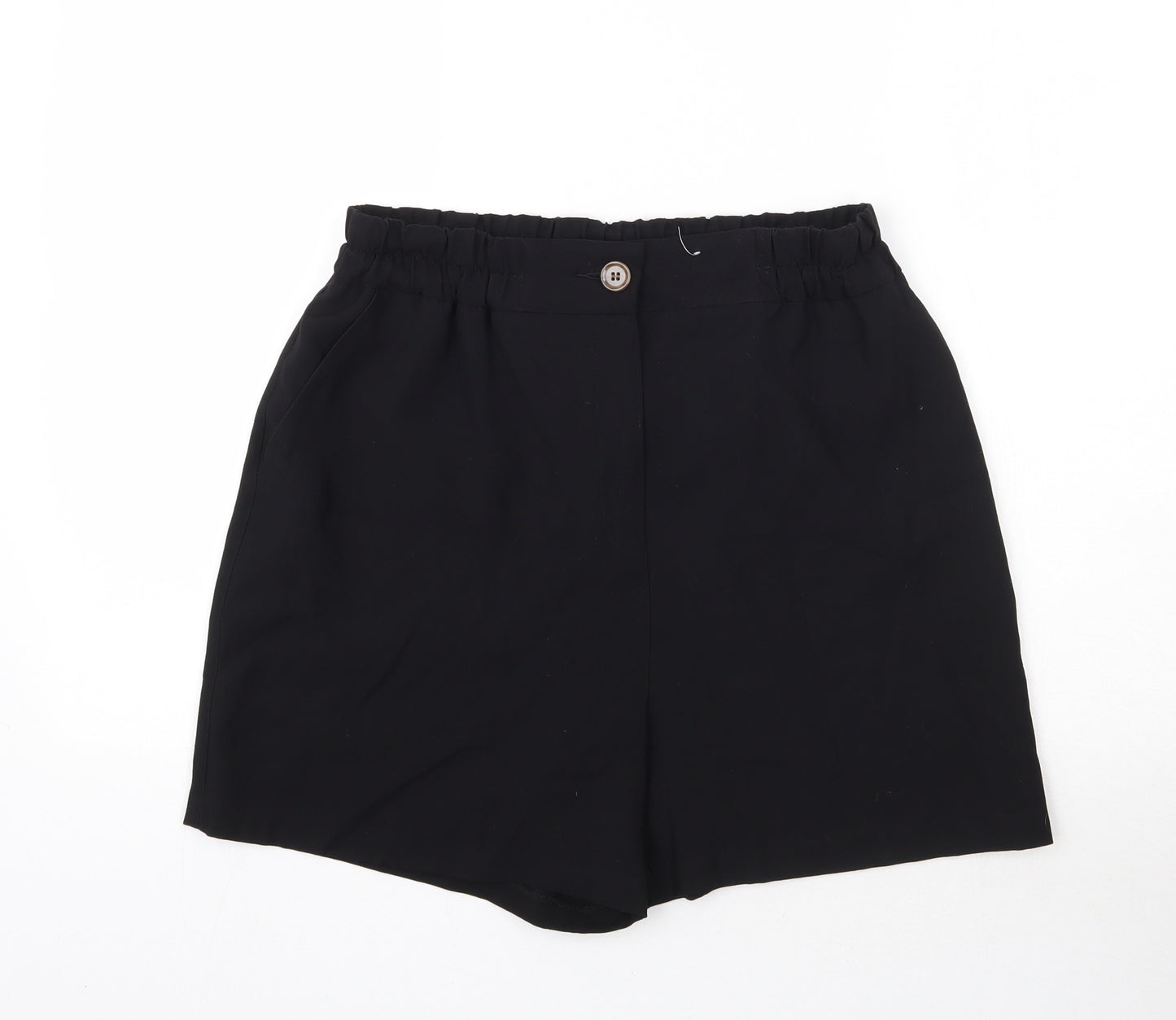 F&F Womens Black   Hot Pants Shorts Size 12