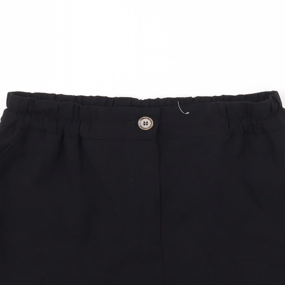 F&F Womens Black   Hot Pants Shorts Size 12