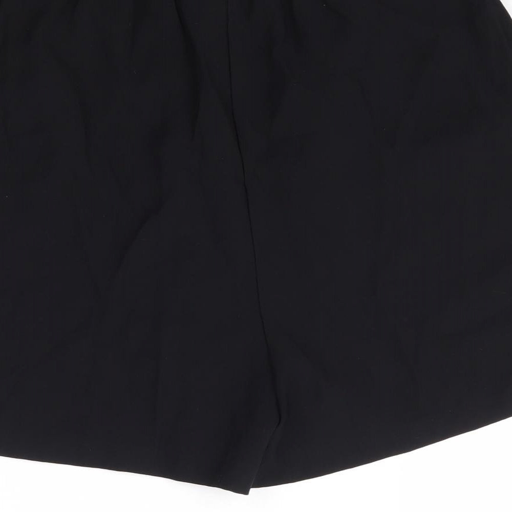 F&F Womens Black   Hot Pants Shorts Size 12