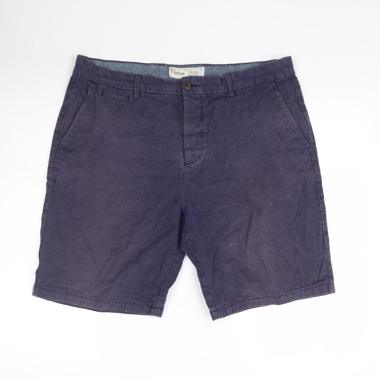 George Mens Blue   Bermuda Shorts Size 38