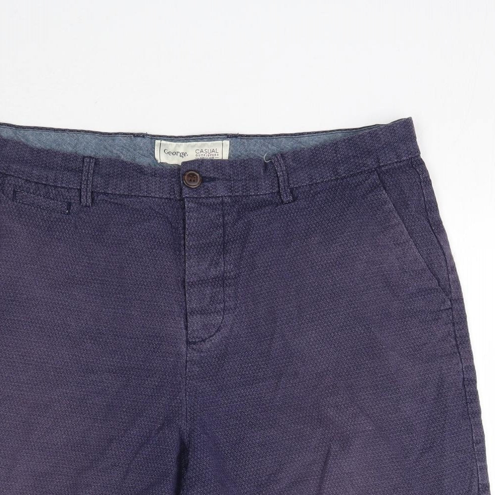 George Mens Blue   Bermuda Shorts Size 38