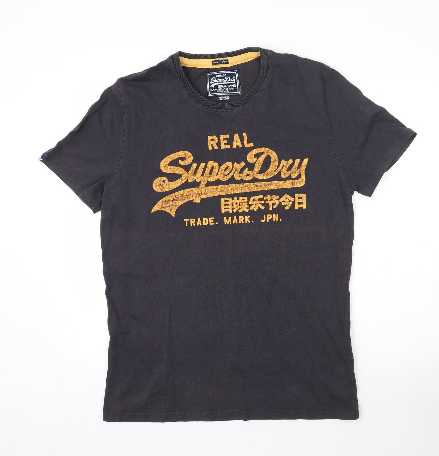 Superdry Mens Grey    T-Shirt Size XL