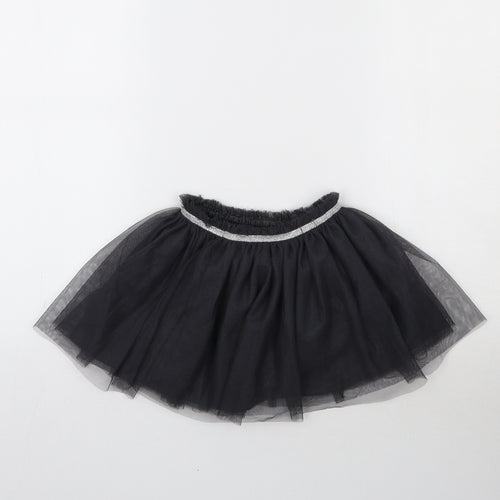 F&F Girls Grey   A-Line Skirt Size 3-4 Years - Tutu