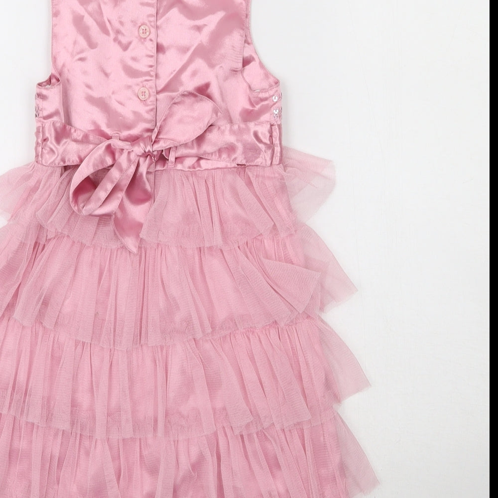 George Girls Pink   A-Line  Size 3-4 Years