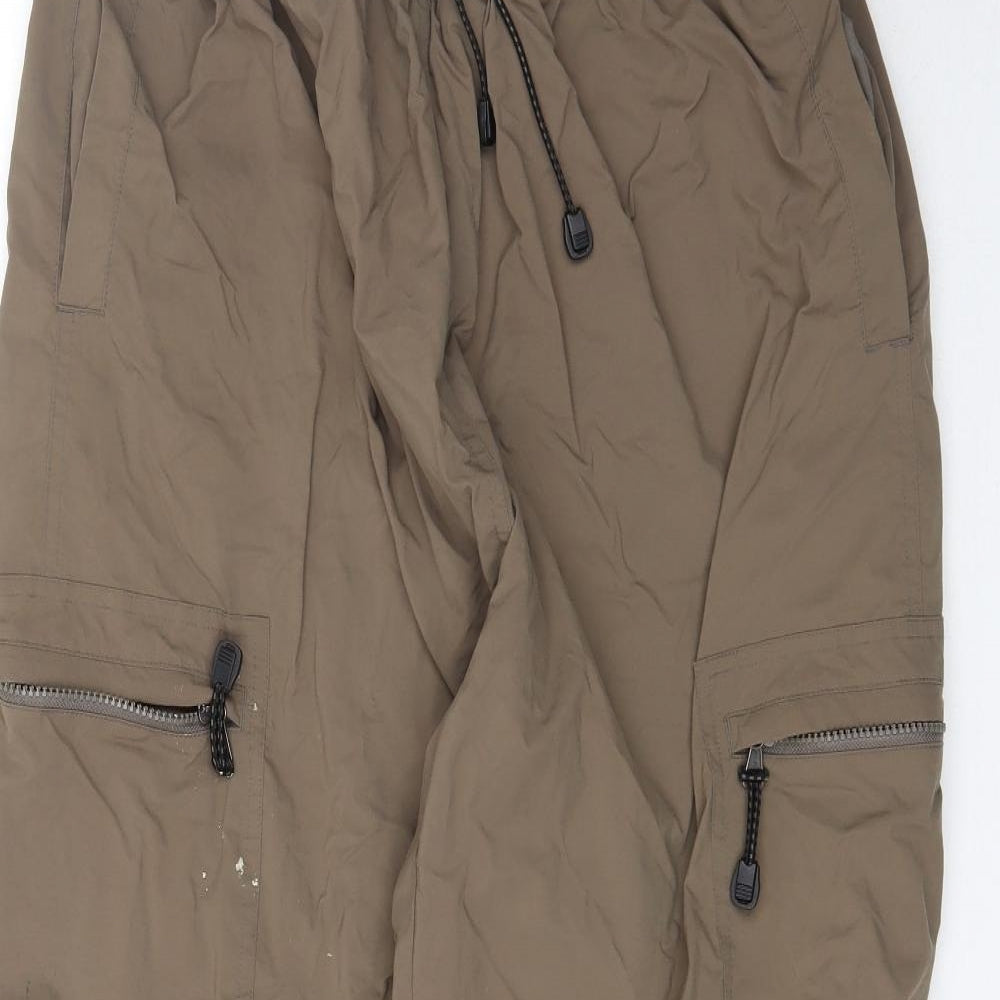 Marks and Spencer Mens Brown   Trousers  Size 36 L29 in