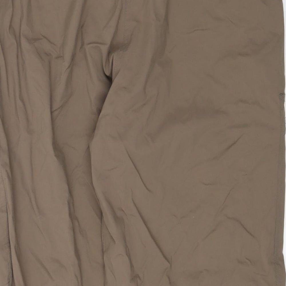 Marks and Spencer Mens Brown   Trousers  Size 36 L29 in