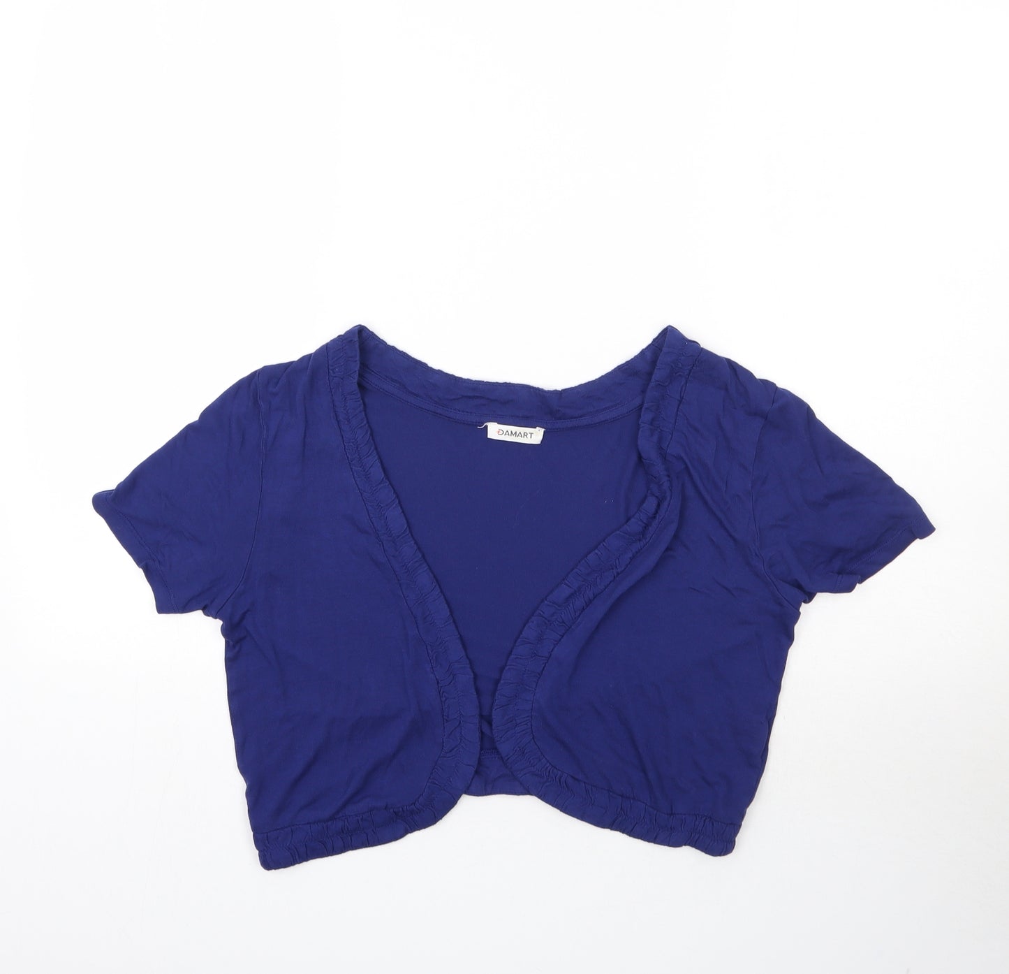Damart Womens Blue   Cardigan Jumper Size 14