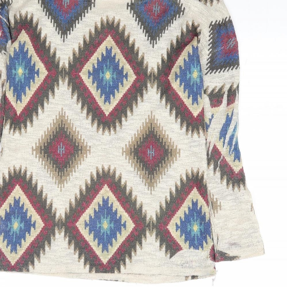 Ginger G Womens Multicoloured   Basic Blouse Size S