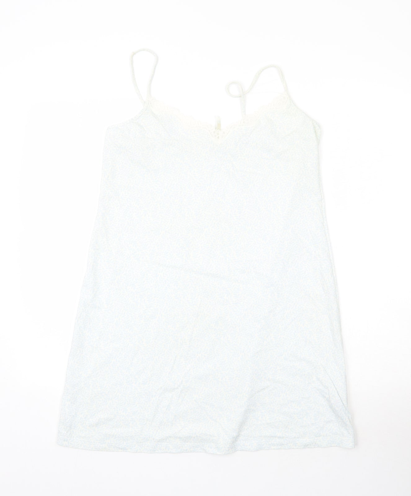 Marks and Spencer Womens Blue Floral  Cami Pyjama Top Size 12