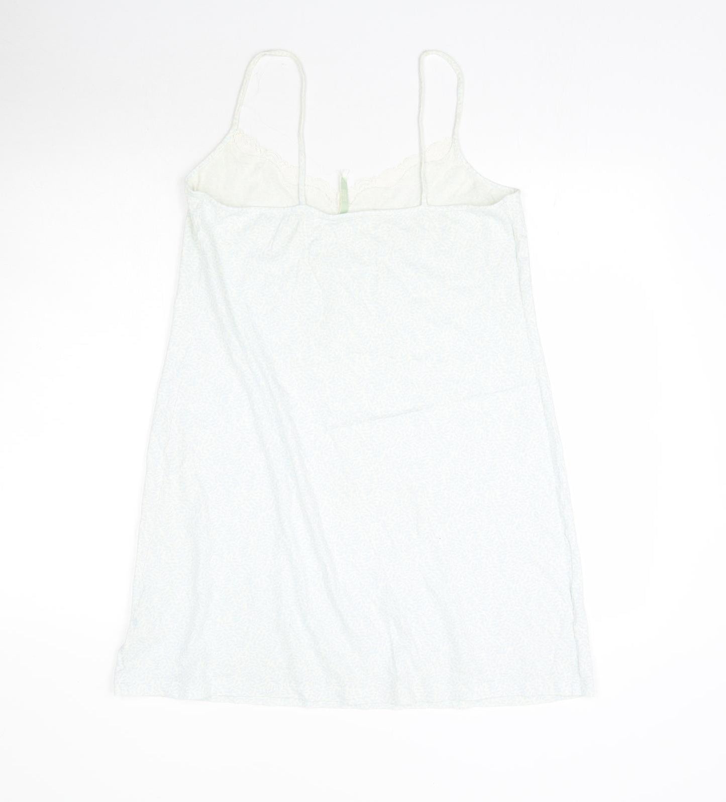 Marks and Spencer Womens Blue Floral  Cami Pyjama Top Size 12