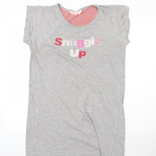 Secret Posessions Womens Grey   Top Dress Size 12  - Snuggle up