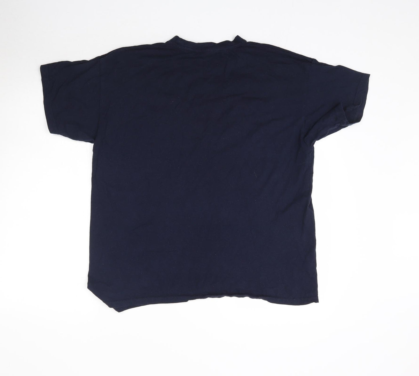 B&C collection Mens Blue    T-Shirt Size L  - Homer Simpson