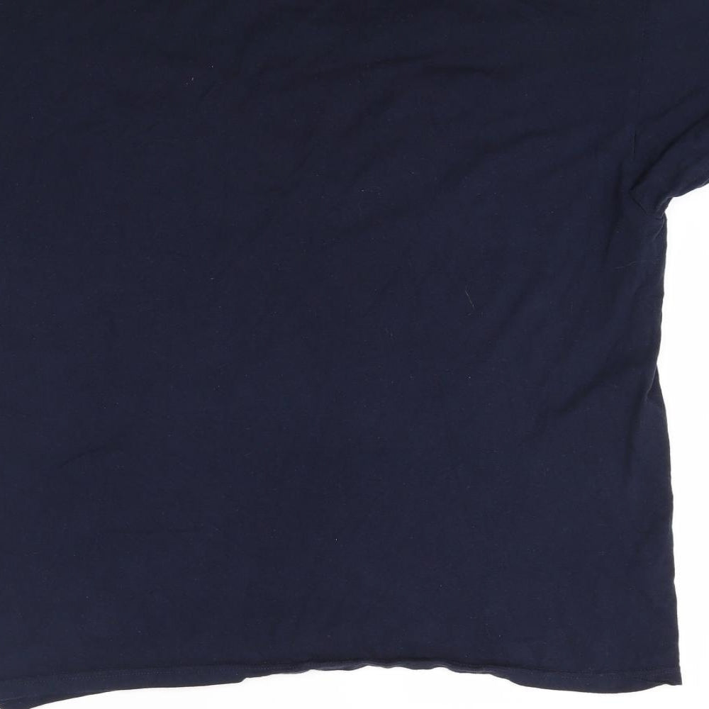 B&C collection Mens Blue    T-Shirt Size L  - Homer Simpson