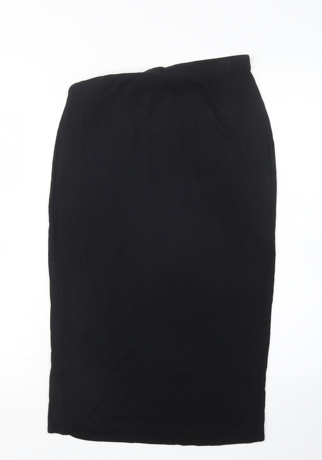 Boohoo Womens Black   Straight & Pencil Skirt Size 12