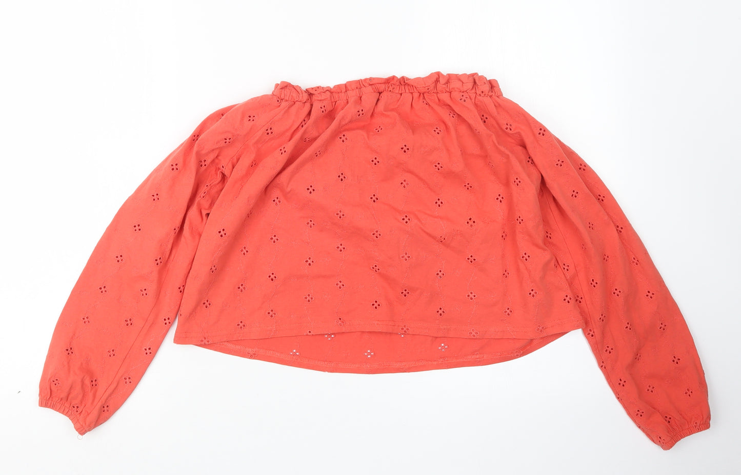 New Look Womens Pink   Cropped T-Shirt Size 12