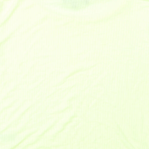 New Look Womens Green   Cropped T-Shirt Size 14