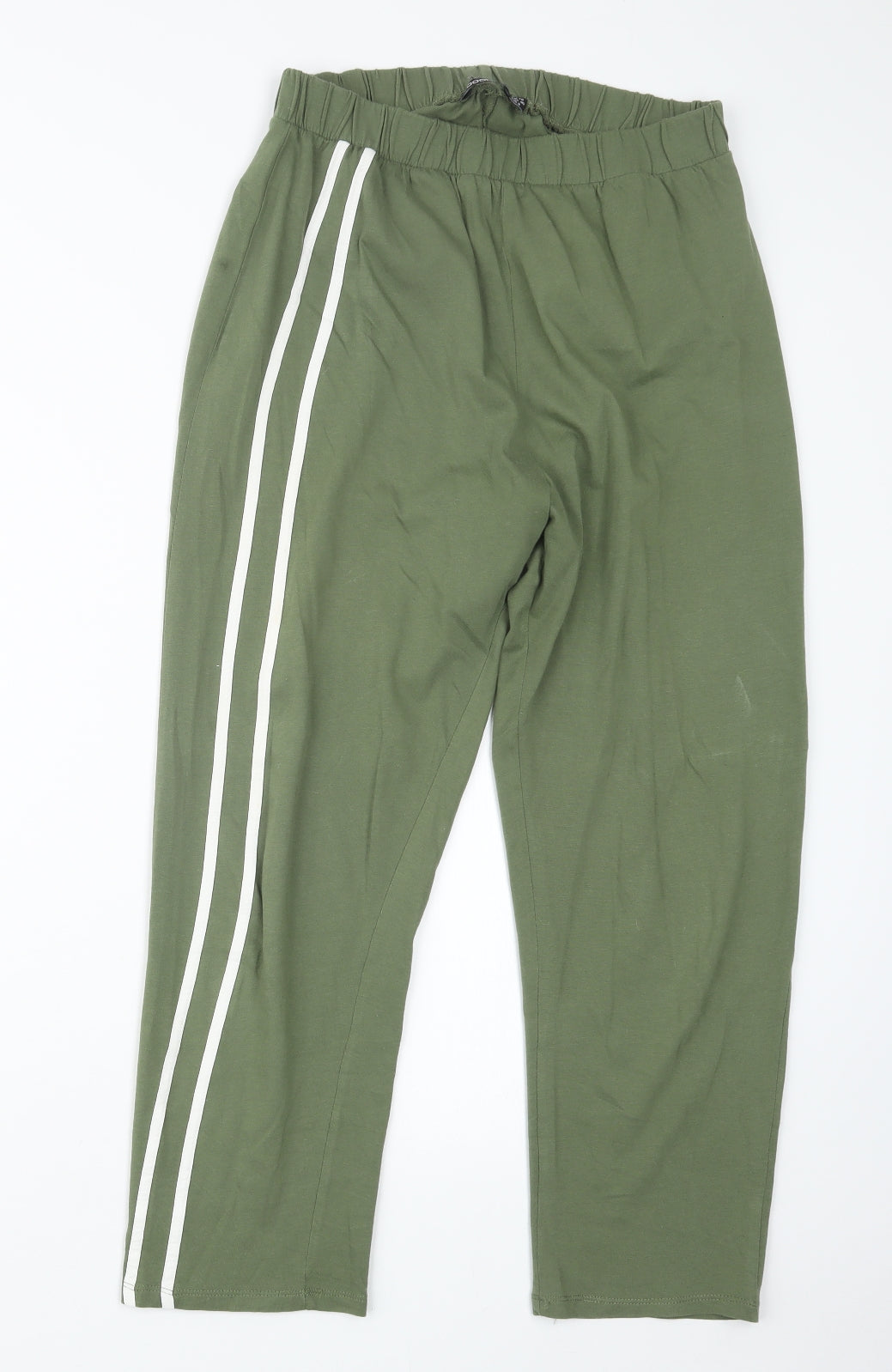 Boohoo Womens Green   Trousers  Size 12 L24 in